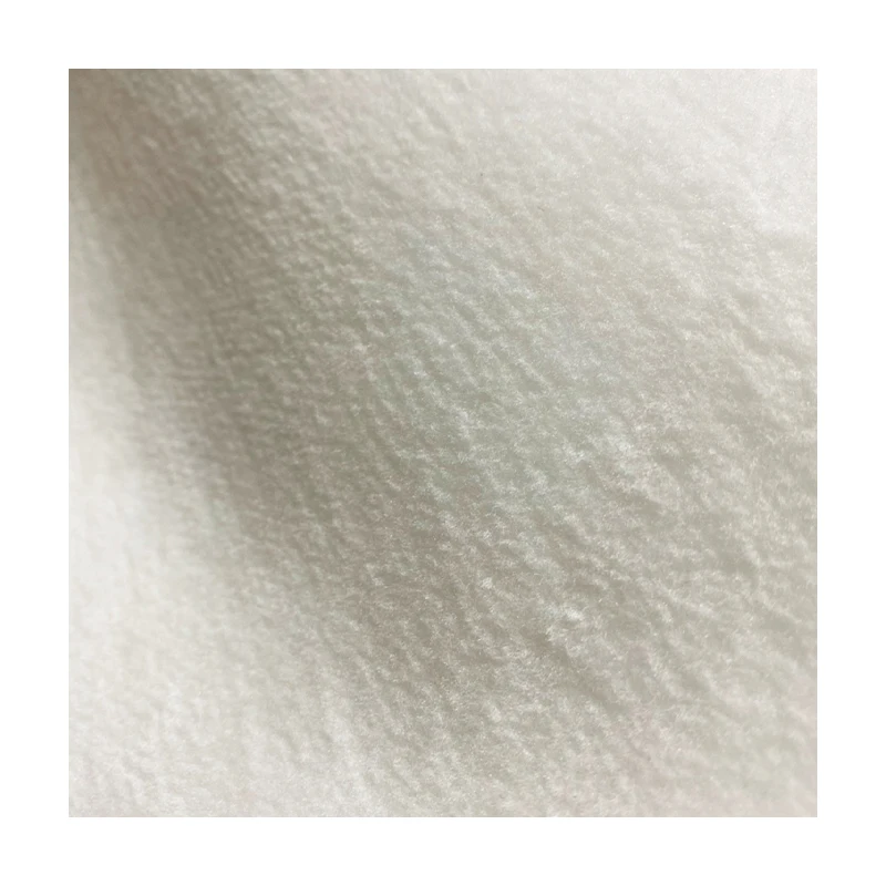 Knitted Pile Fabrics For Paint Roller Brush Raw White Color Short 6mm Made In Thailand Factory