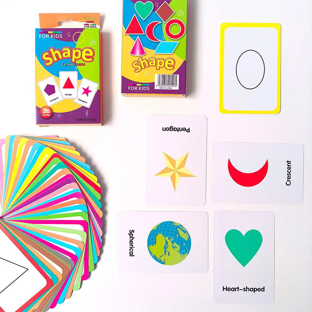 Flash cards for kids educational montessori educational toys animal baby games flash cards/cognitive cards