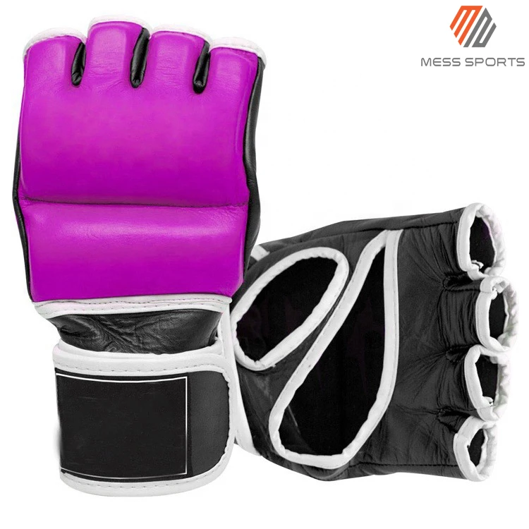 2023 OEM Low Price High Quality Leather PVC MMA Gloves Boxing Training Grappling MMA Gloves Best Quality