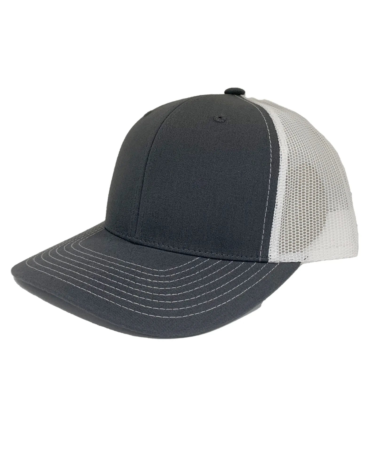 Charcol/ White Mesh Richardson Trucker 112 style Hats Real Vietnam made hats with Custom logo Promotional Business Hats Caps