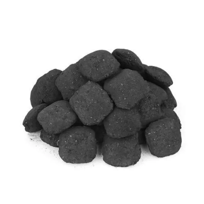 BBQ Briquette Smokeless activated Coconut Shell Charcoal Briquette from India