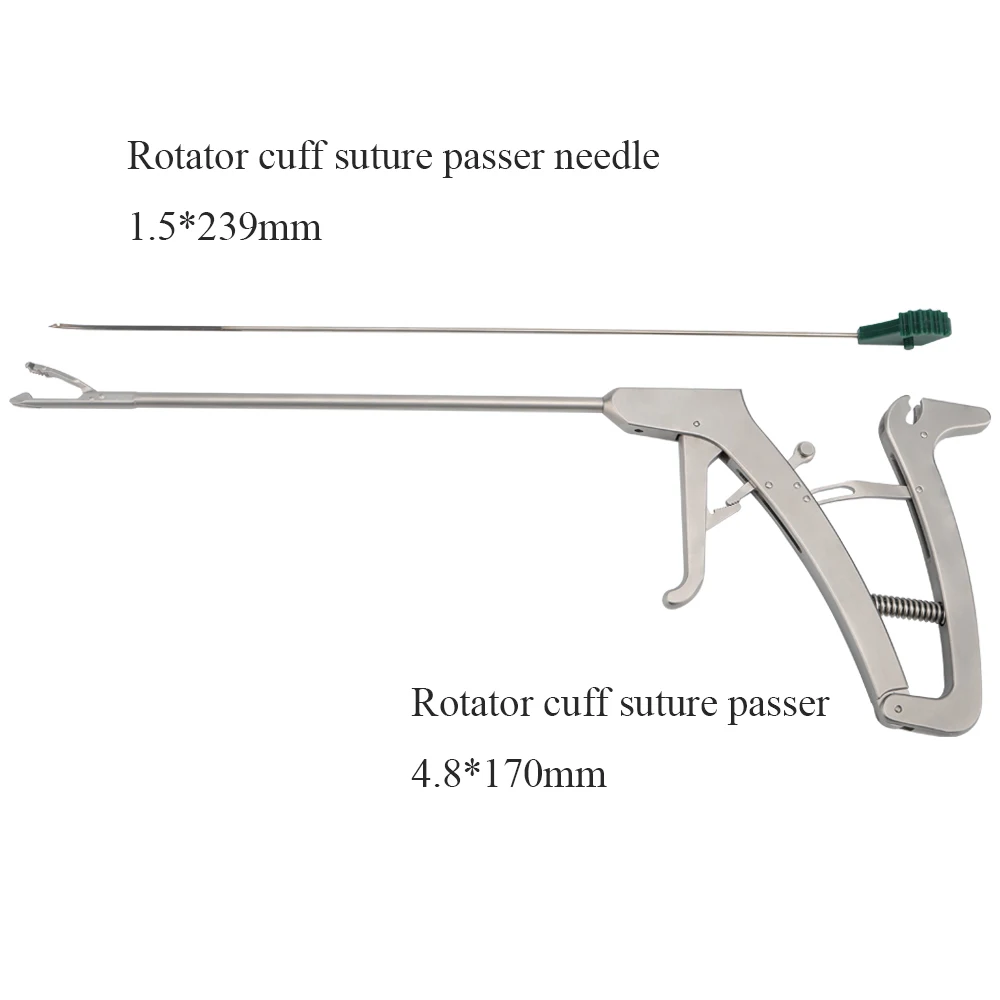 Orthopedic Instruments Arthroscopy Suture Passer Rotator Cuff Shoulder Scorpion Suture Passer
