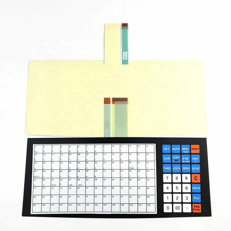 New RLS1000 Keyboard Film RLS1000 keyboard Used for Rongta RLS1000 electronic scale digital