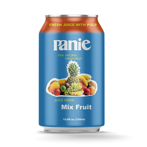 Fresh Mix фруктовый сок напиток в 330 мл здоровый OEM и ODM производитель напитков во Вьетнаме бесплатный образец-бесплатный дизайн