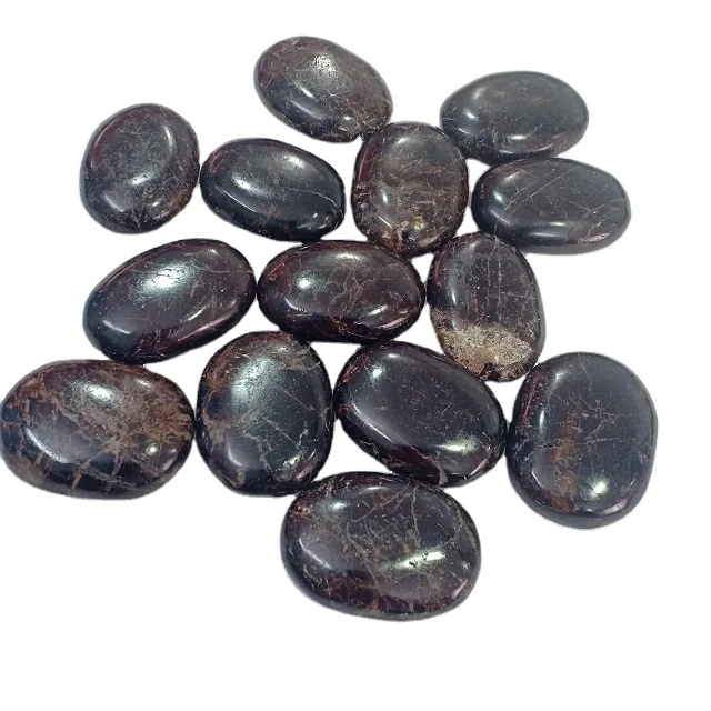 Wholesale Natural garnet  Palm stone Gemstone Palm stone  Gemstone  crystals healing stones Crystal Buy online from s s agate