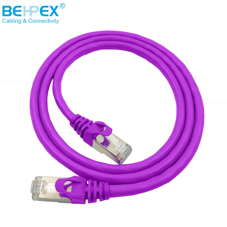 Low Price Stranded CCA Cat6 Cat.5e Cat5 ftp Patch Cable with RJ45 Connectors