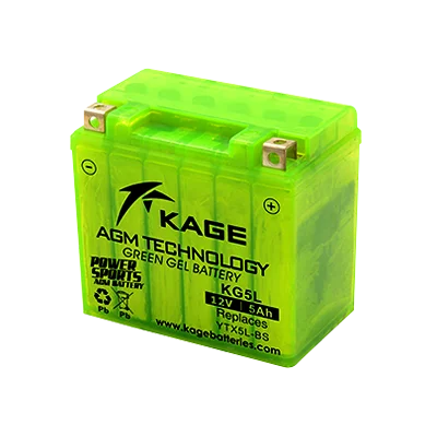 KG6.5L Motorcycle Battery 12V 6.5Ah Sport Battery for Motorcycle OEM Charging