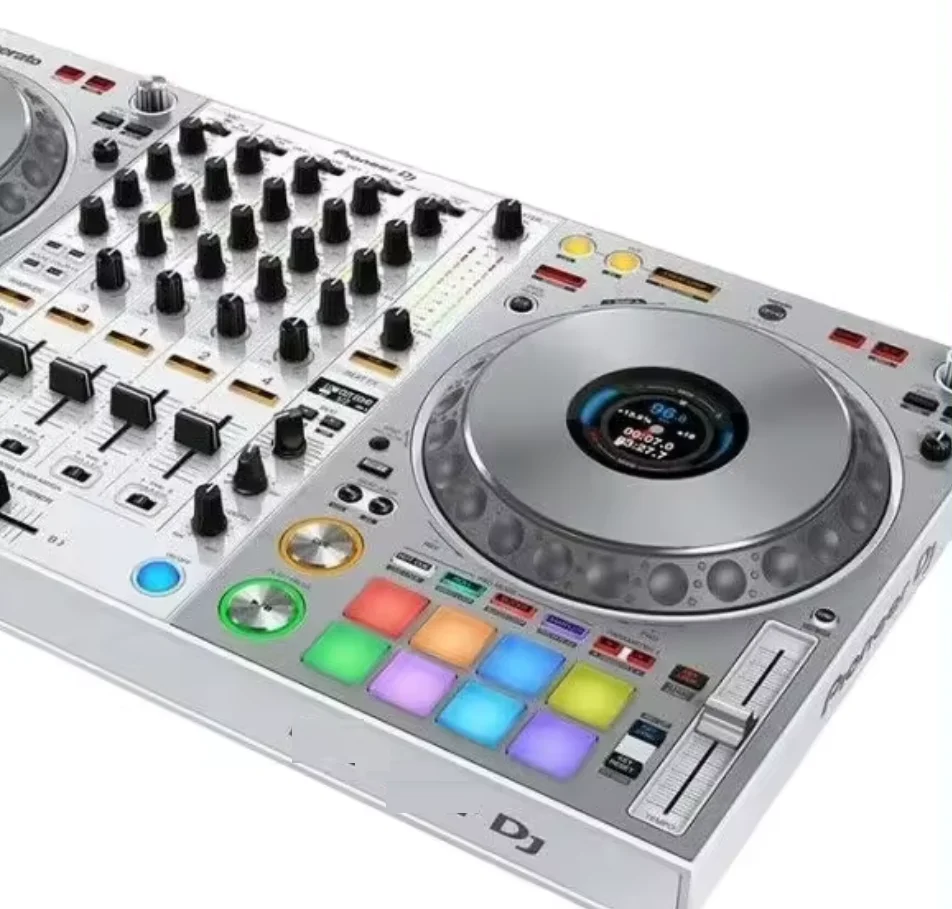 Высококачественный DDJ-1000SRT-W 4-канальный диджейский контроллер с питанием от микшера для Serato DJ Pro-White
