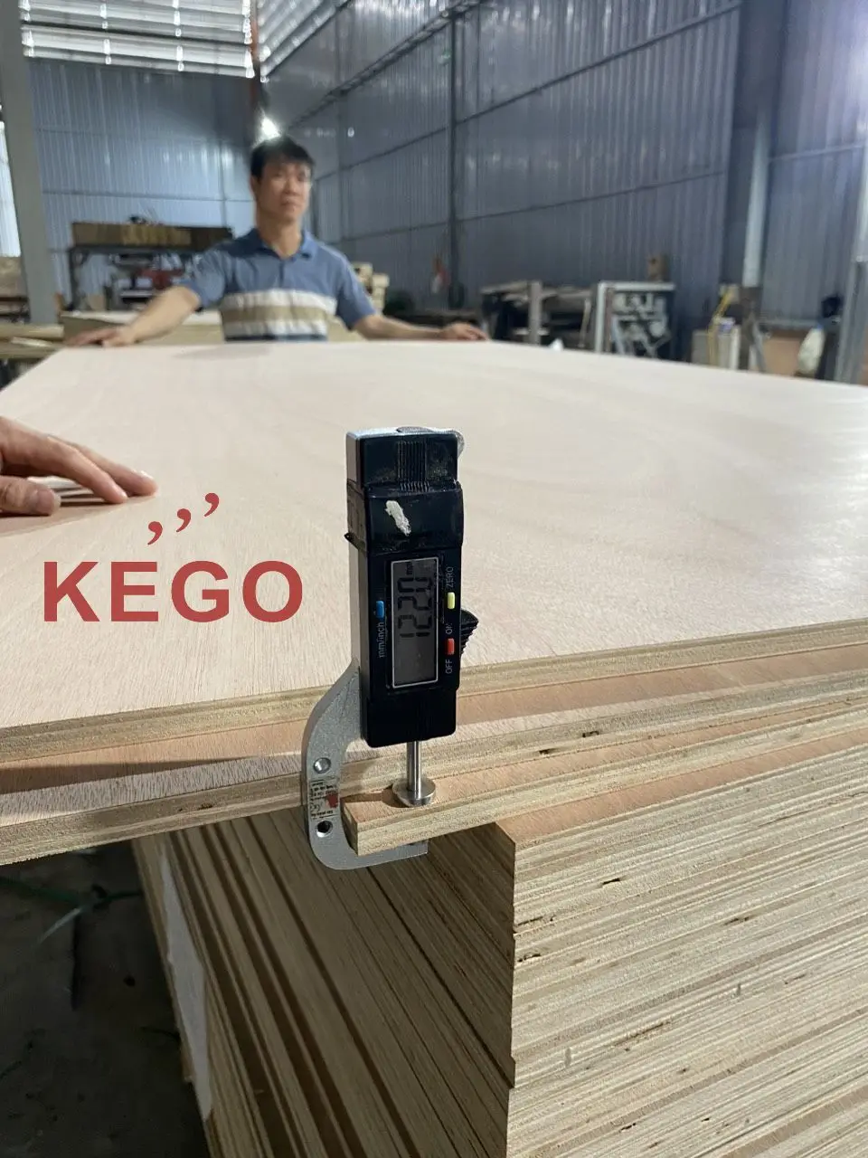 12mm Okoume Faced Commercial Plywood