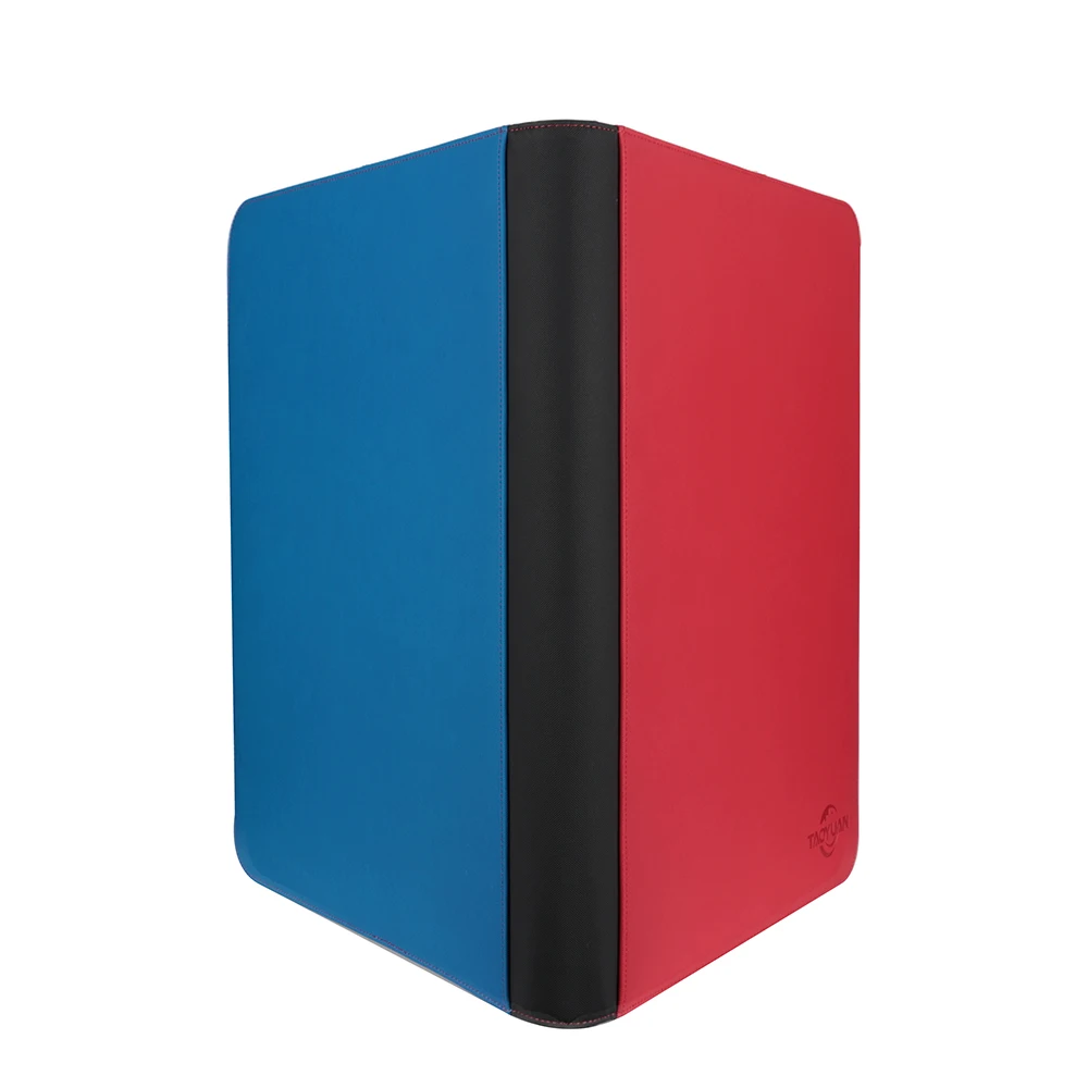 Premium 1000+ Pockets Card Binder,16 Pockets Trading Card Binder Ring less Side Loading Trading Card Album Folder for TCG