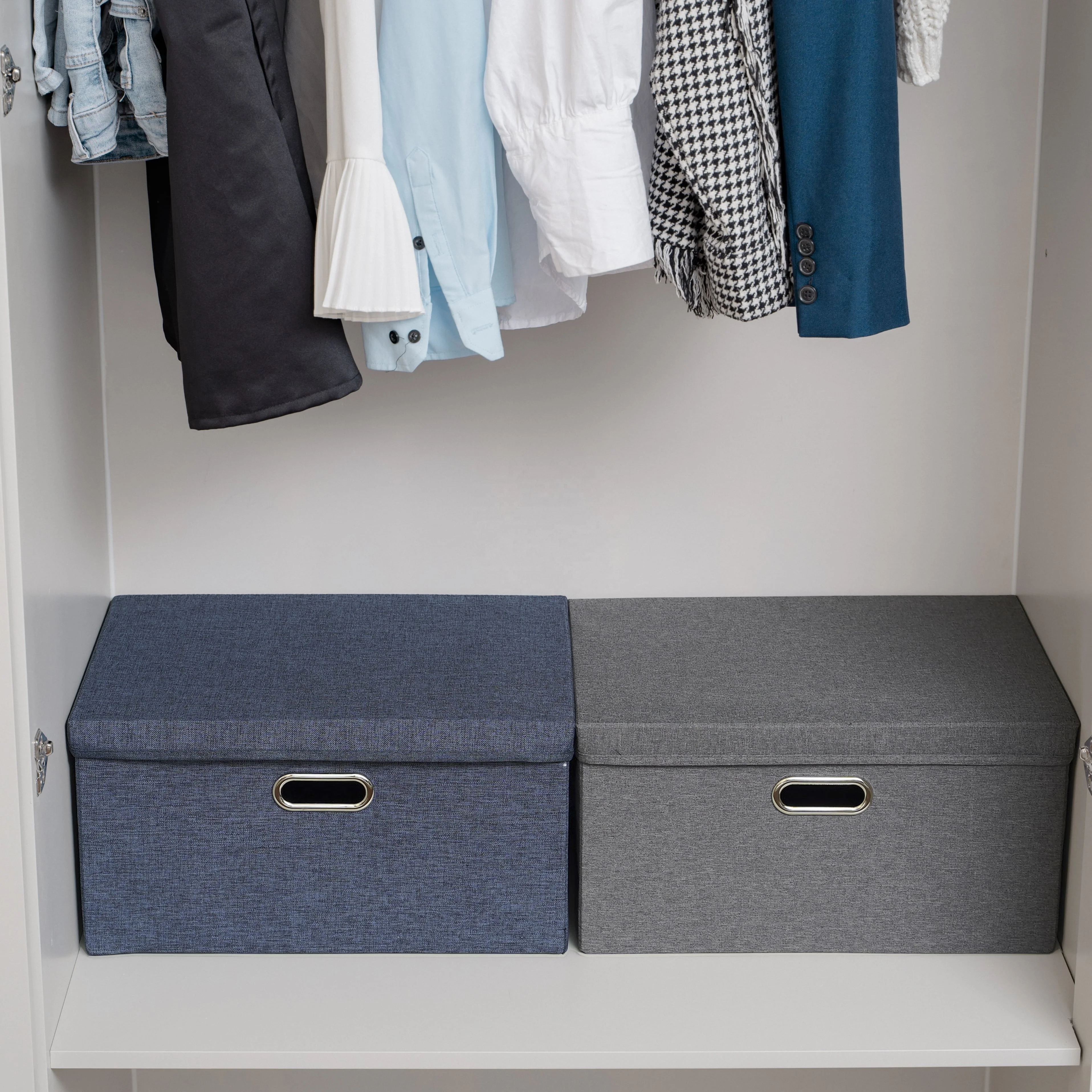 MA19 Foldable fabric storage bins & boxes for clothes book kids toys OEM Customized Factory Price home storage & organization