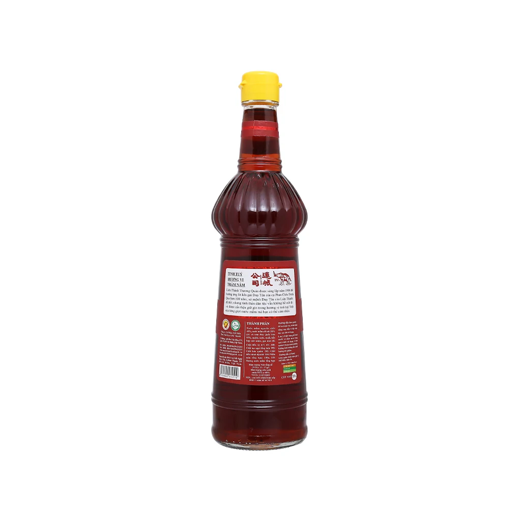 Lien Thanh Longan Fish Sauce 600ml Traditional Authentic Taste Fish Sauce For Cooking Recipes Or OEM Suppliers