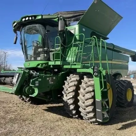 High-Efficiency Johnn Deer S770 Combine Harvester for Farming for Garlic Tea Leaf Production Sale of Core Engine Gear Components