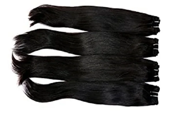Thick Bottom Strong Weft Raw Virgin  24 Inch Indian Raw Human Hair Extensions