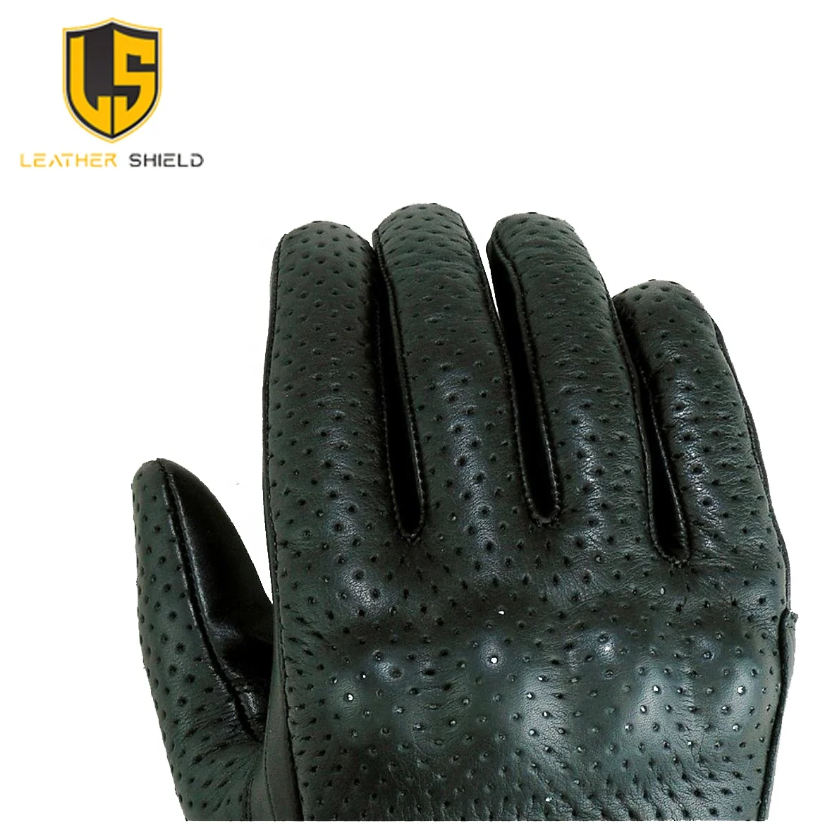 Motorbike Riding Leather Gloves Motorcycle Breathable Motorbike Sports Summer Gloves