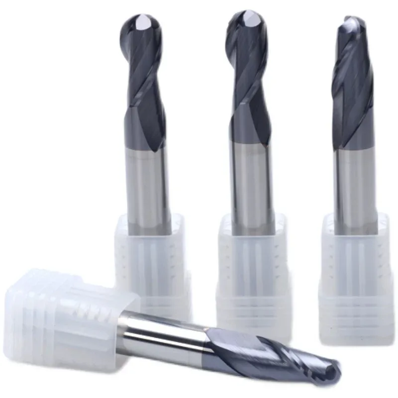 Colorful Aluminum Milling Cutter 1-20mm 3 Flute Highlights Efficient Milling Cutter With Coating CNC End Mill