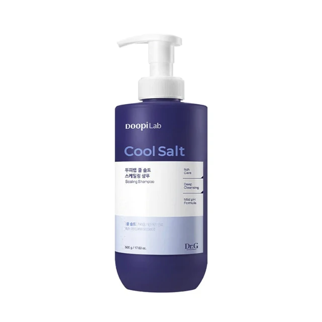 Dr.G Doopi LAB Cool Salt Scaling Shampoo 500ml Korean Skin Care Shampoo Private Label Custom OEM ODM Cooling Shampoo