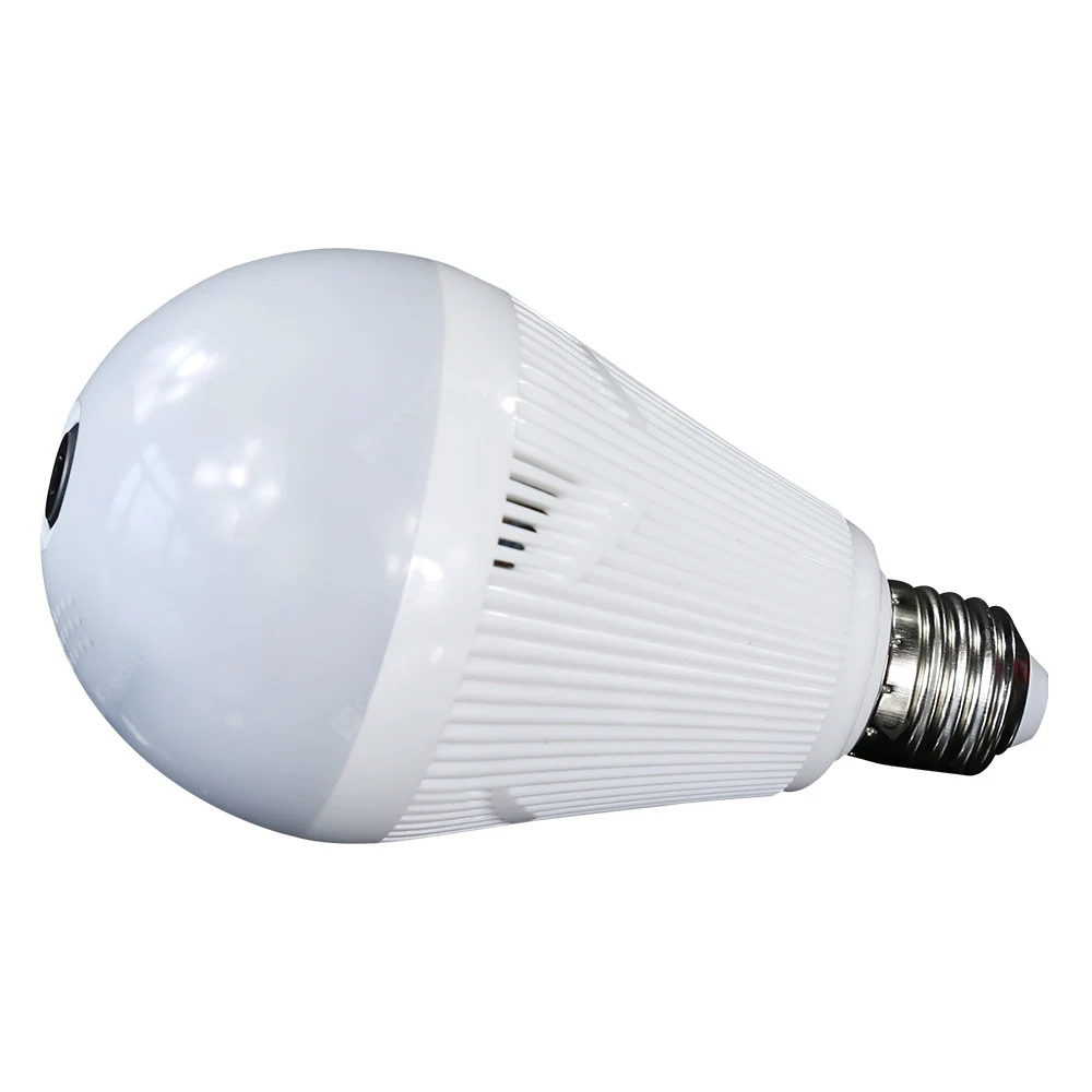 Led Bulb Camera- Panoramic Hidden Plastic Bulb Camera For Security light bulb for sale