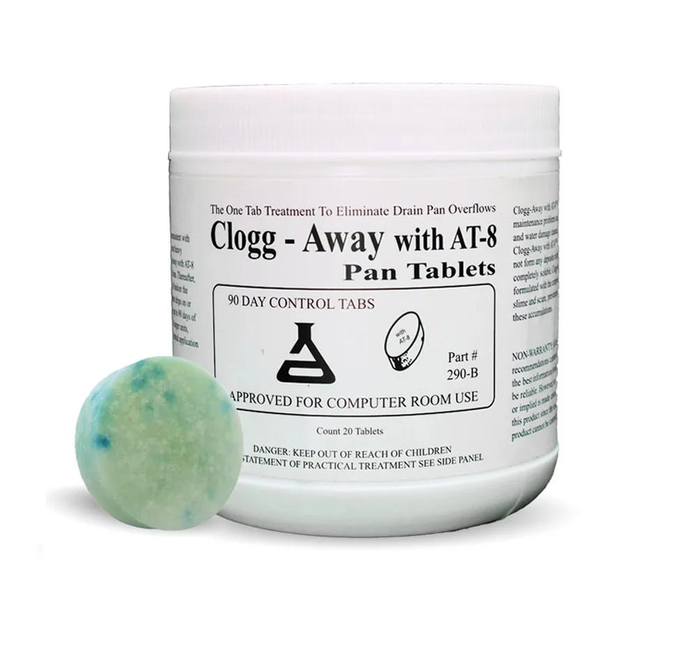 Air Conditioner Cleaning Tablets For Instantly Unclog Condenser Pipe- 12.4  gram/ tablet