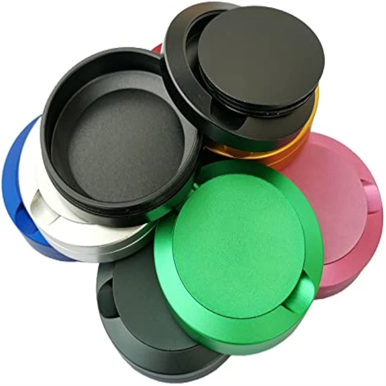 Customized Aluminum Snuff Box Snus Cans Wholesale Tobacco Tins With Cnc Machine Aluminium Cutting