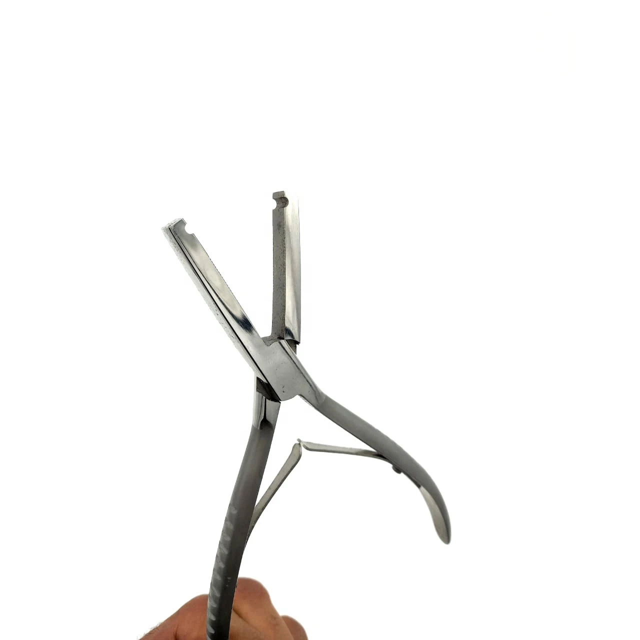 Hair Extensions Tools Clamp Pliers Needle 3pcs Tool Kit for Micro Ring Link Bead Human Hair Extensions Polished Steel 10pcs