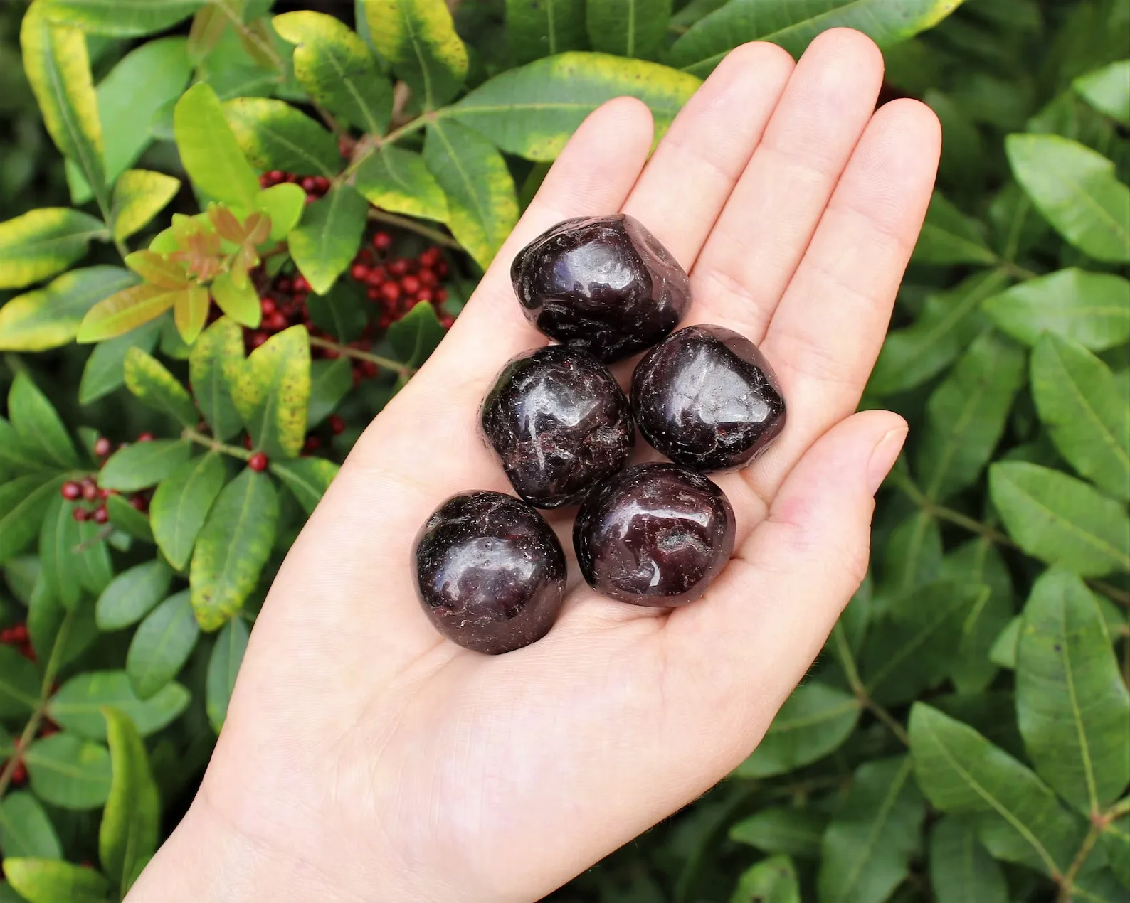 Wholesale Natural High Quality Garnet 15 - 30 mm Tumbled From Muntaha Agate Buy Bulk Garnet Tumbled From India