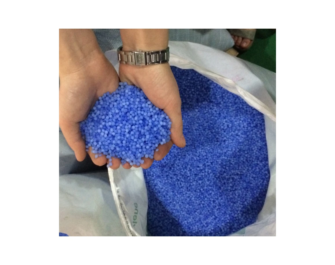 Top Grade HDPE blue drum plastic scraps recycled blue HDPE scraps at cheap price for sale