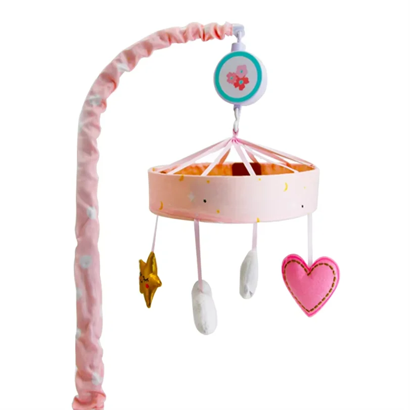 Wholesale Fashionable Plastic Washable Customized logo Baby Crib Music Mobile