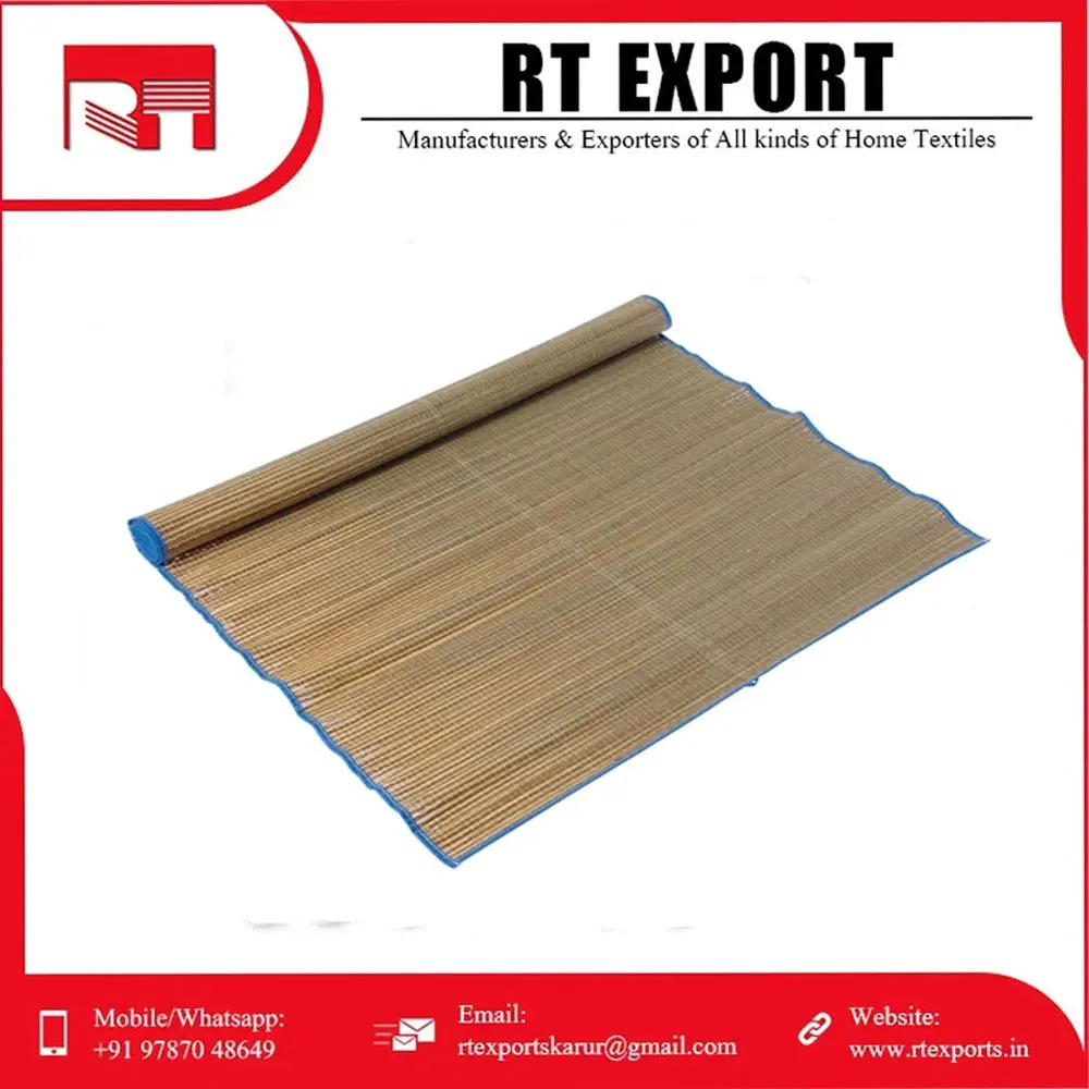 Best Quality Customized Design Camping Outdoor Sublimation Large Straw Mat at Wholesale Price