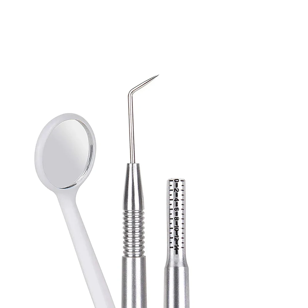 Metal Eyelash Perm Applicator Brush Needle with Makeup Mirror Lash Lift Tool Kit Eyelash Extension Shaving Hair Removal Products