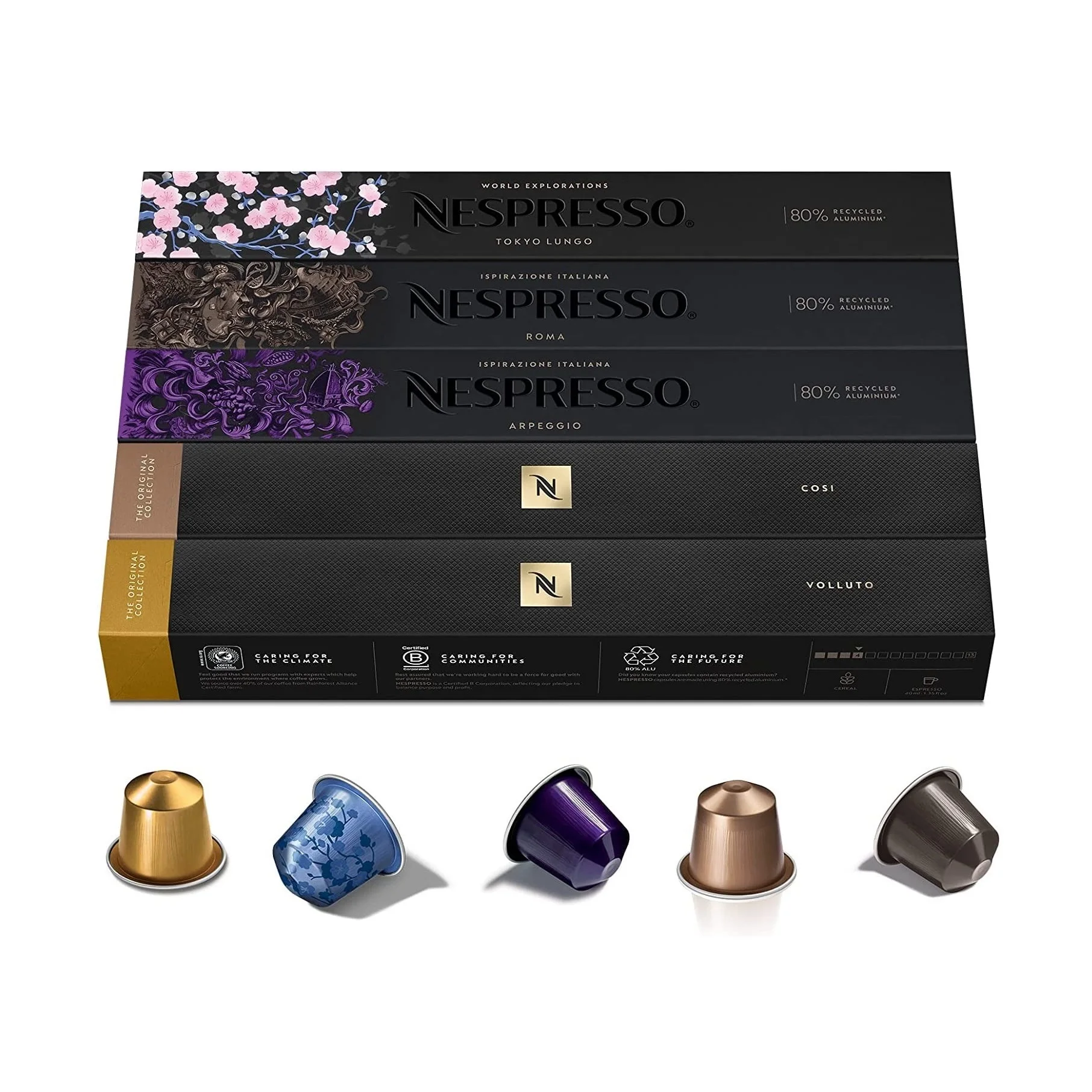 Оптовая продажа Оригинальных капсул Nespressos-Различные вкусы 100% подлинные