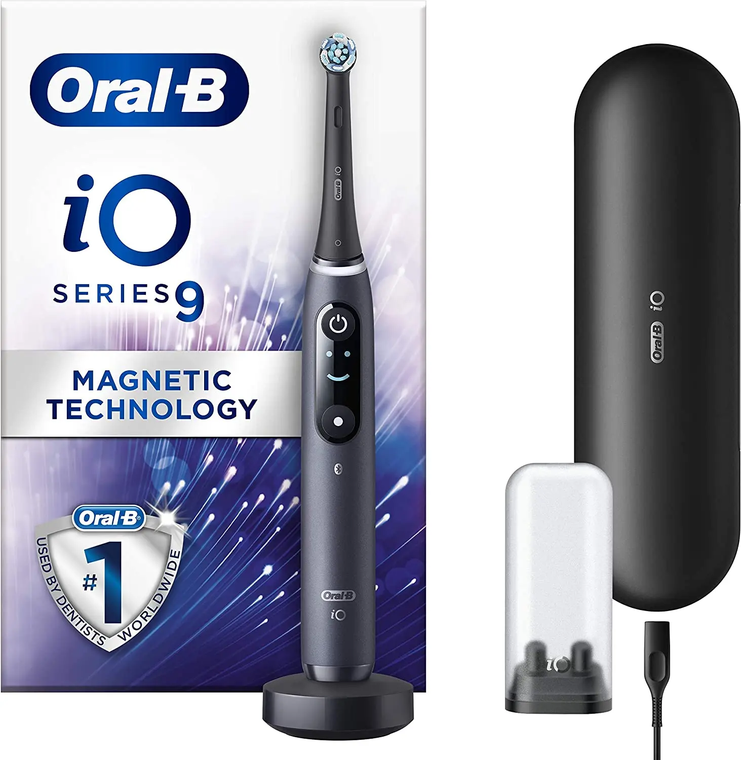 Oral B Pro 100 Crossaction Midnight Black Electric Toothbrush (Pro-100)