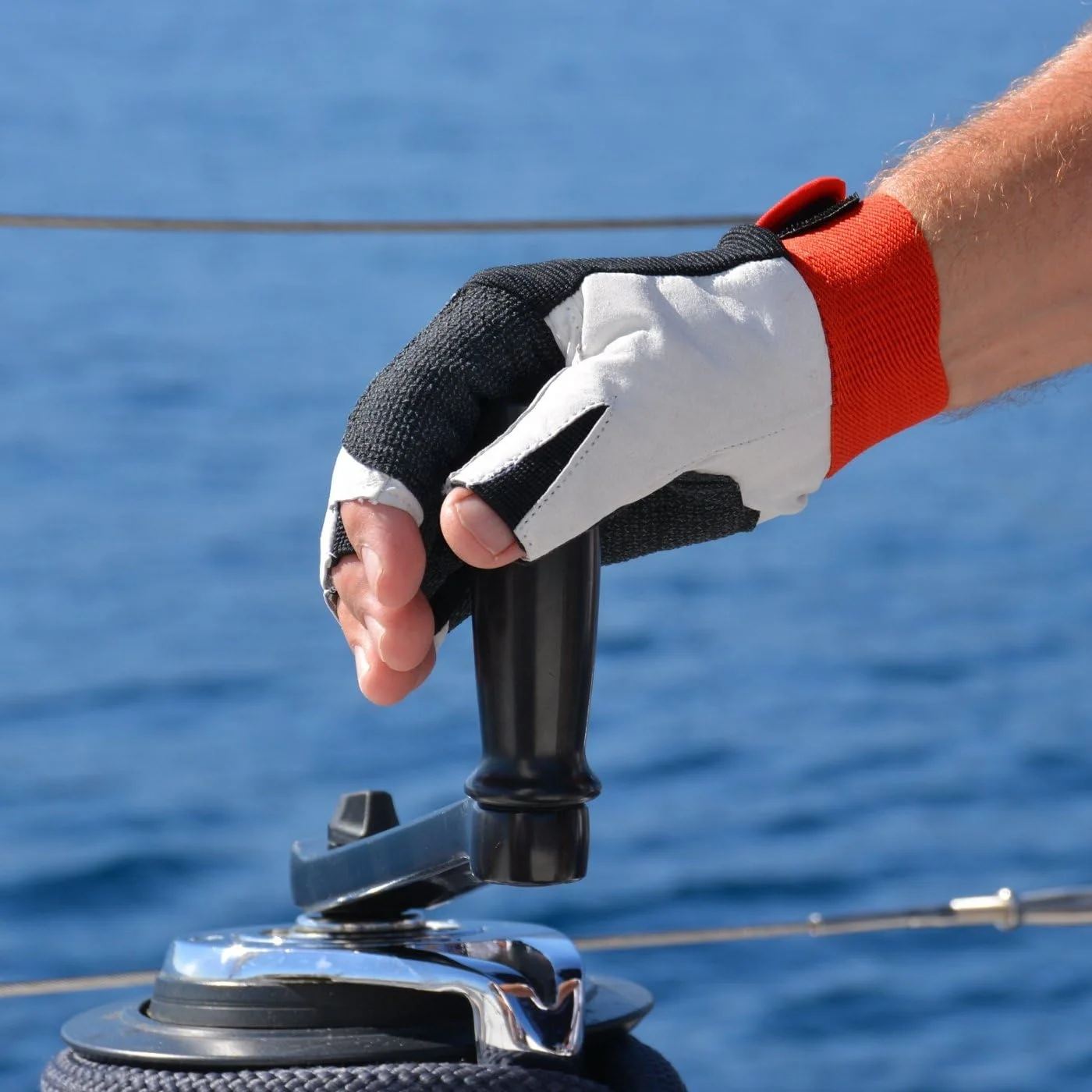 Sailing Gloves for Chandler Yachting Sports Glove Fishing Kayak Canoe Dinghy Rope Boating Shooting Sail Racing Gloves Motivex
