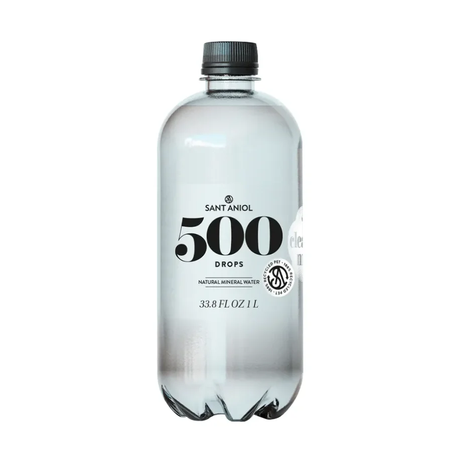 Wholesale 500 Drops Volcanic Natural Mineral Water 1L 100% recycled plastic bottle Cheap price (11000009965326)