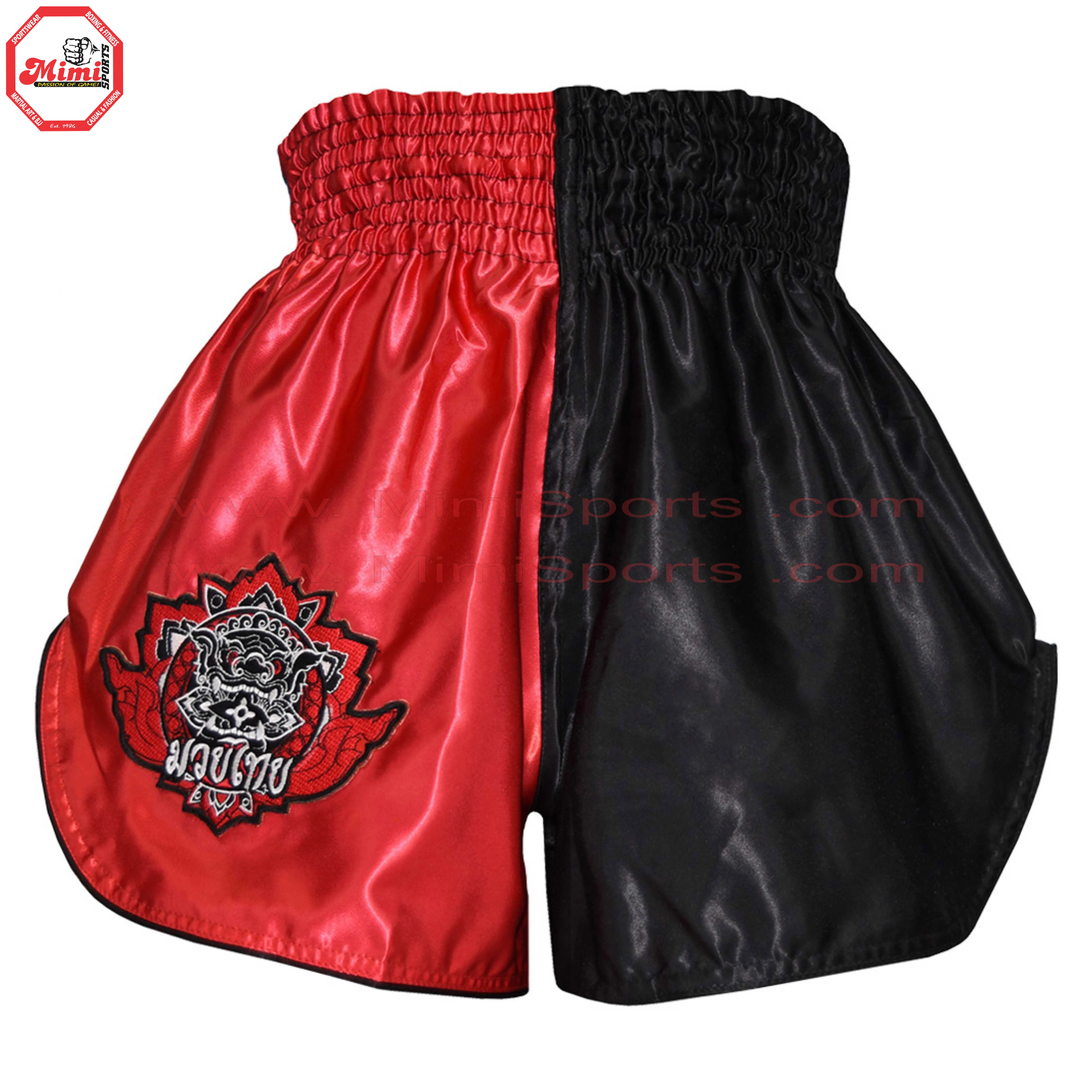 Trending Wholesale Fashion Boxing Shorts Training Muay Thai Boxing Stain Short MMA Shorts Muay Thai Kids Muay Thai Shorts Trend