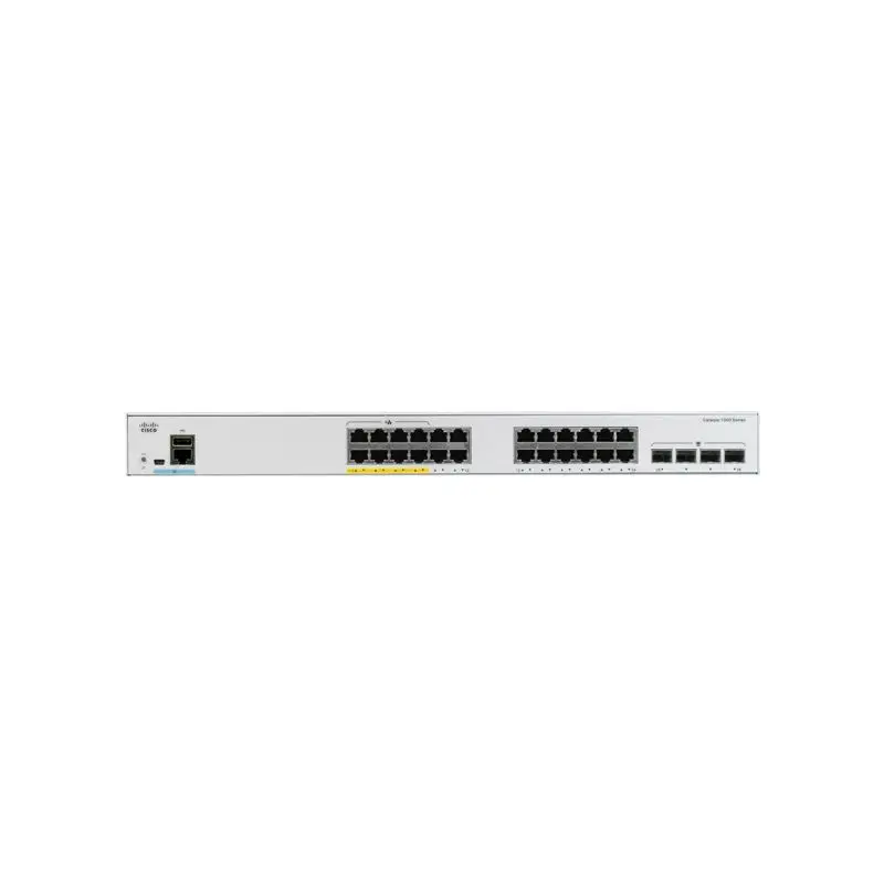 C1000-24T-4X-L 24x 10/100/1000 Ethernet ports, 4x 10G SFP+ uplinks