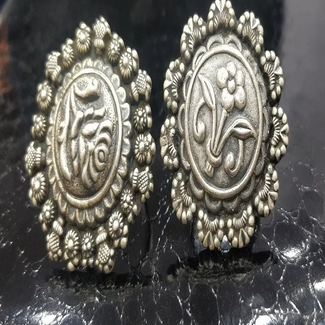 Модное 925 стерлингового серебра индийские ювелирные изделия Винтажное кольцо на палец высокого качества по лучшей цене для женщин