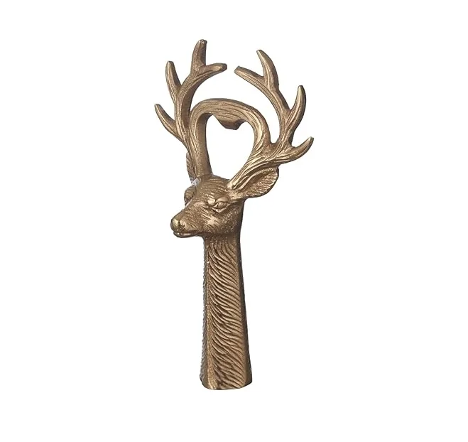 Deer Silhouette Bottle Cap Opener | Handmade Designer Aluminium Bottle Opener | Perfect for First Impressions