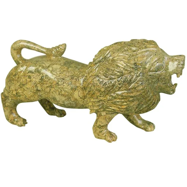 Hot Sale Wholesale Natural Stone Carving Lion Sculpture Animal  Figurine Statue Craft Gift Decoration High Good Quality