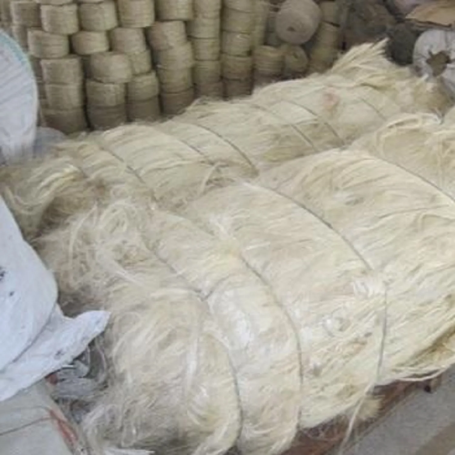 Высококачественное Дешевое 100% натуральное сизалевое волокно для продуктов sisal