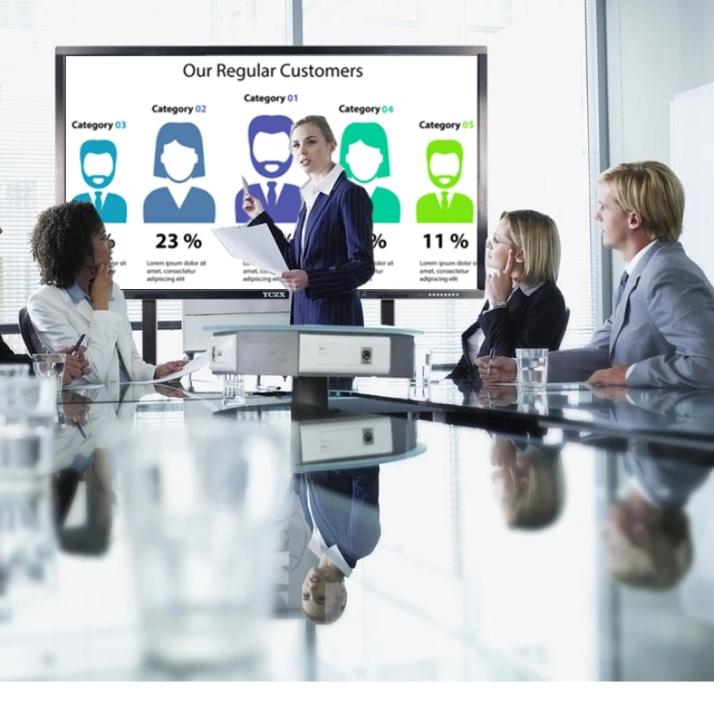 32 Inch Touch Screen Interactive Board LCD Display Meeting Room Education Classroom Smart Interactive Whiteboard