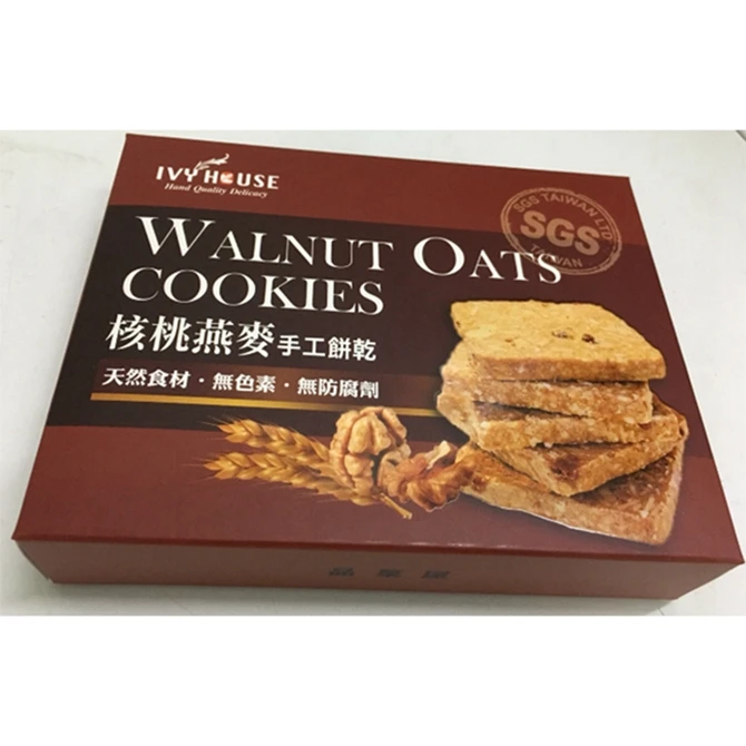 Walnut Oat Flavour Crispy Manufacturer Semi-Hard Wholesale Ivy House Cookie