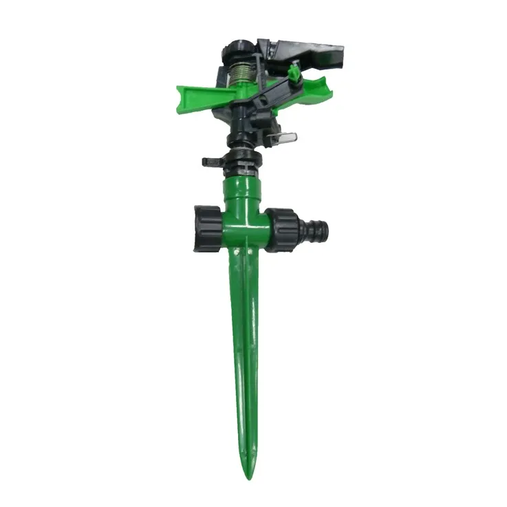 Low Price POM Plastic Lawn Garden Automatic Water Irrigation Oscillating Sprinklers for Agriculture