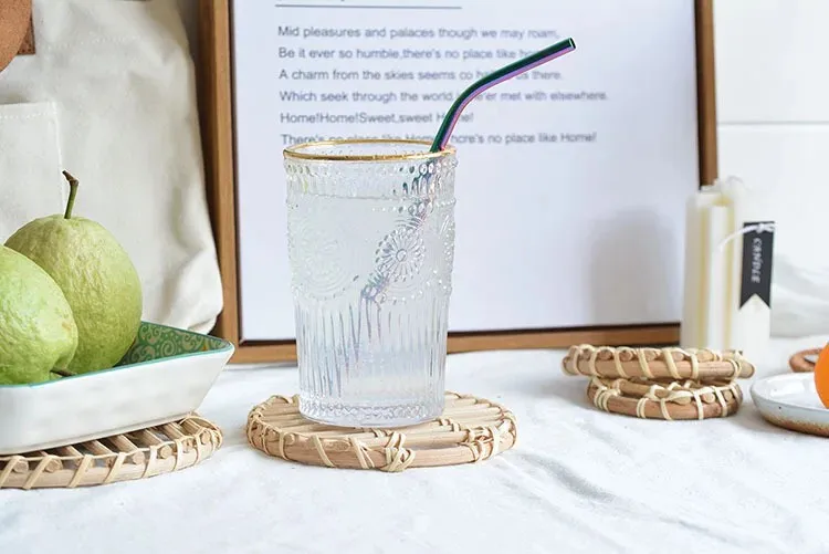 Place Mats 100% Bamboo Fiber OEM Natural Color Luxurious Style Tablecloth New Style Round Shape Bamboo placemat charger