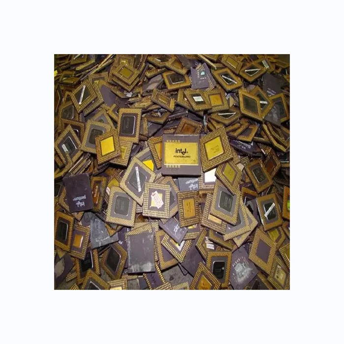 Ceramic CPU Scrap with gold pins/ / Processors scrap/Intel Pentium Pro Ceramic at wholesale price