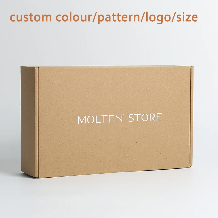 Eco Friendly Rectangle Kraft Boxes Cheap Cardboard Shipping Packaging Card Box