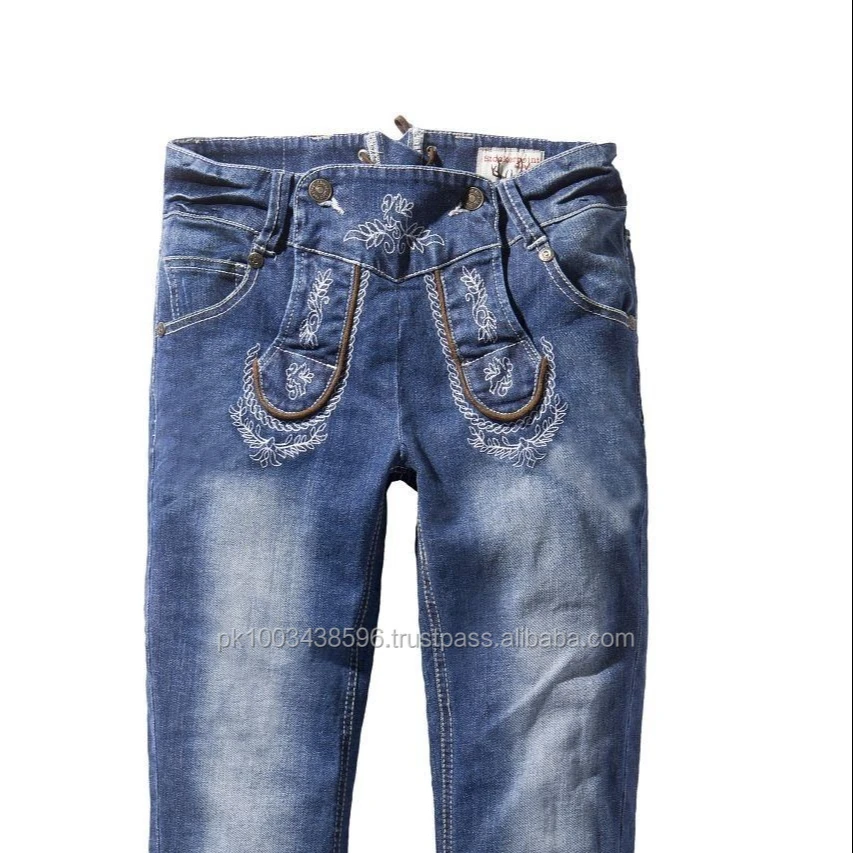 Beautiful Bavarian Custom Trachten jeans
