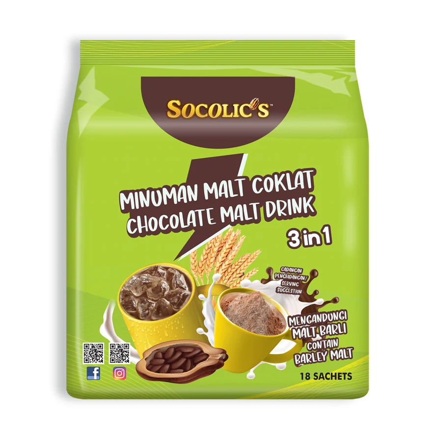 Good Quality Instant Malt Drink Powder 200g Packing Per Bag