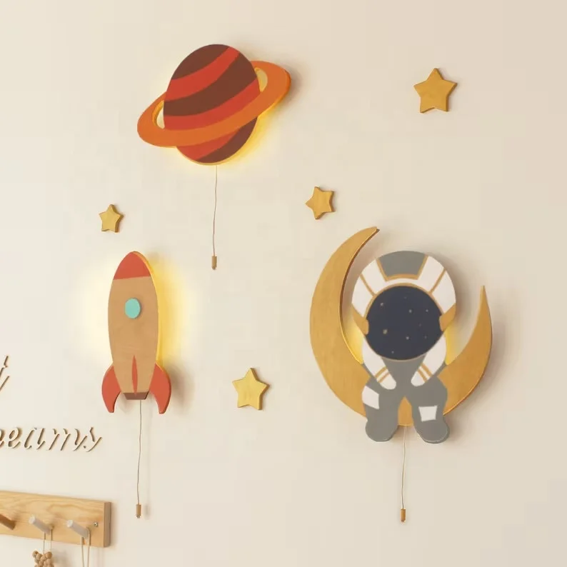 2023 на заказ красивые украшения детской комнаты персонализированные милые декоративные деревянные развивающие игрушки для