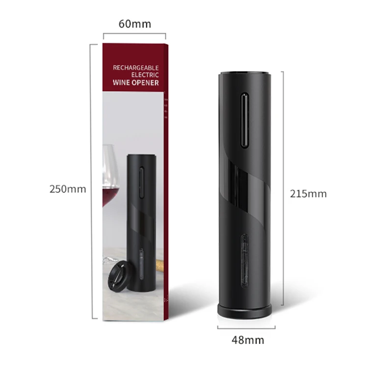 Wholesale Rechargeable Electric Opener Automatic Corkscrew Wine Bottle Opener